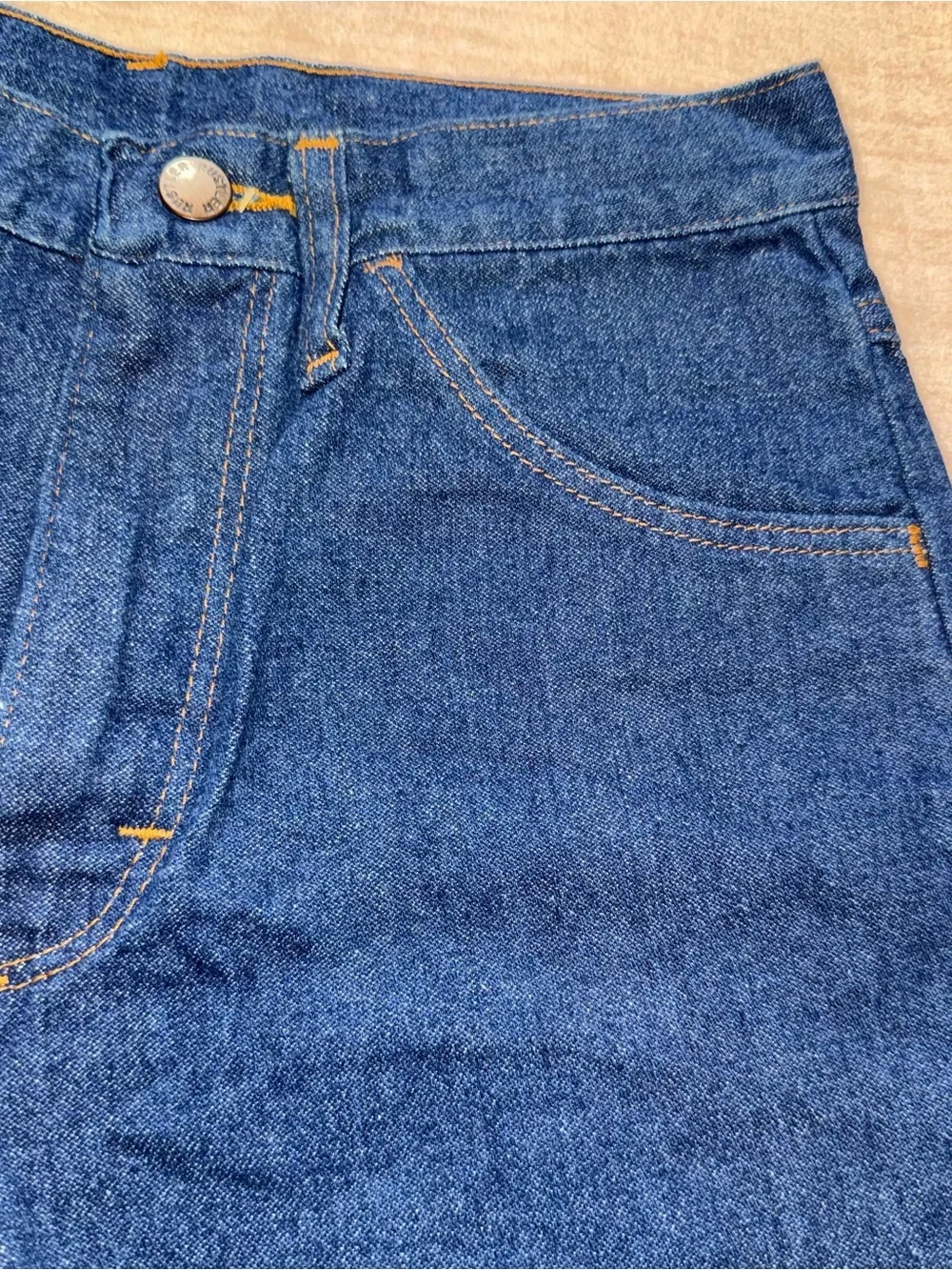 Rustler Indigo Denim Cutoff Shorts